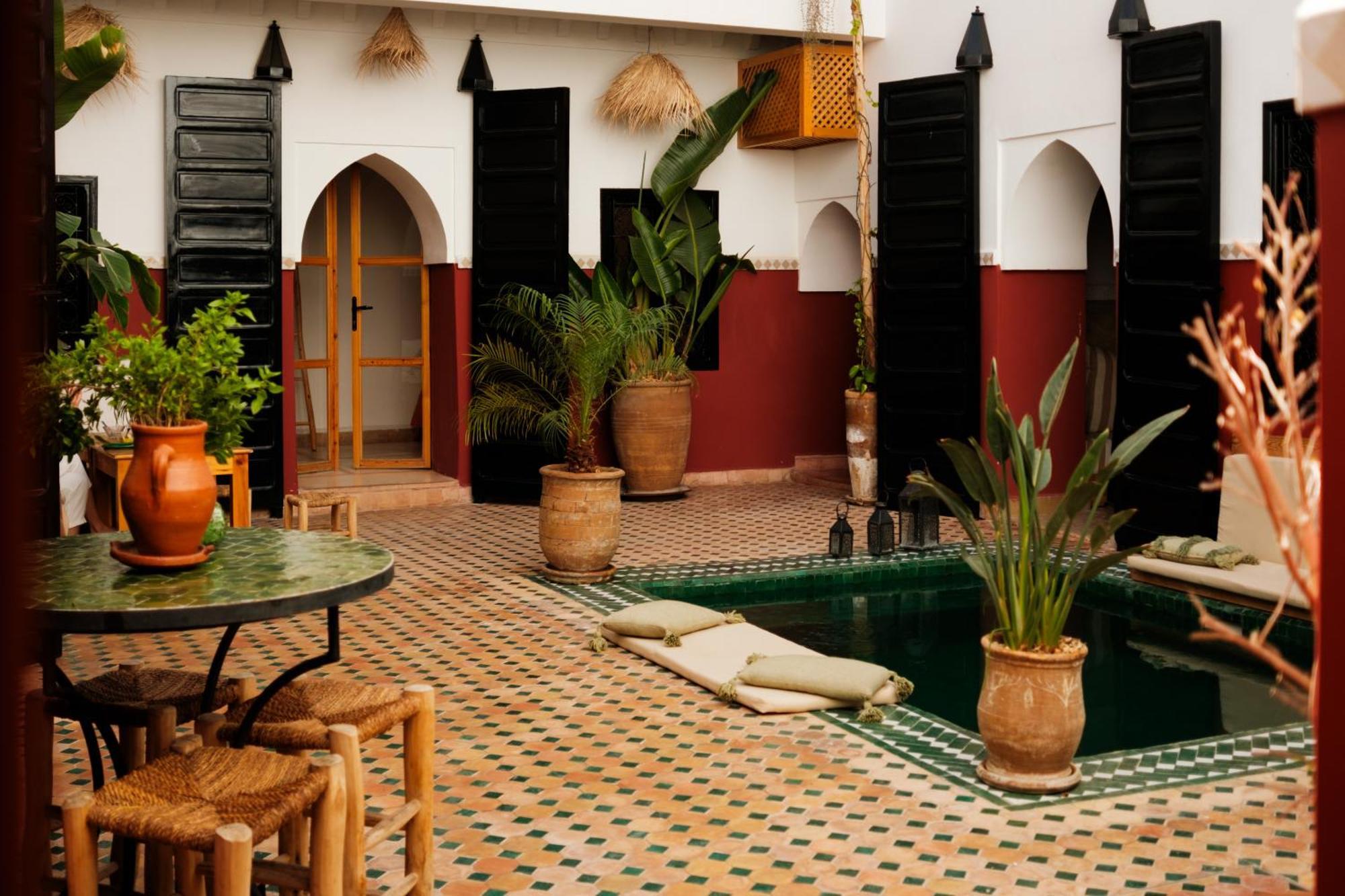 Riad Nanou - Private Riad With Pool & Rooftop Marrakesch Exterior foto